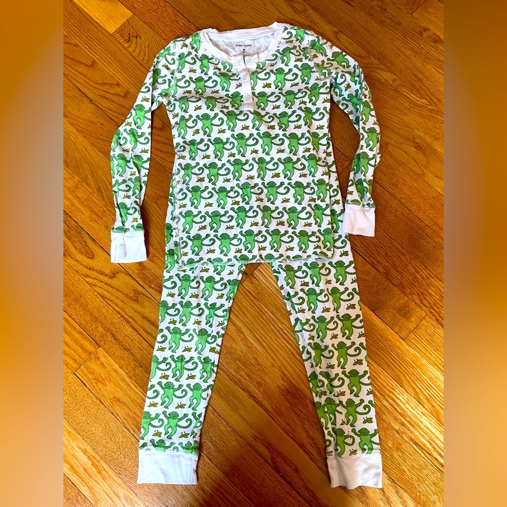Roller Rabbit Green Monkey Pajamas